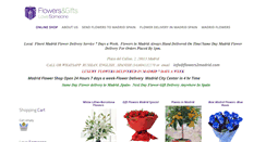 Desktop Screenshot of flowers2madrid.com